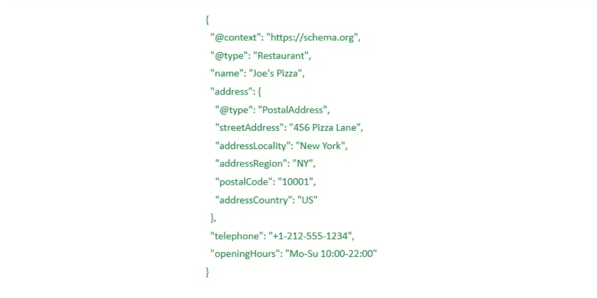 Adding LocalBusiness Schema for Smart Devices