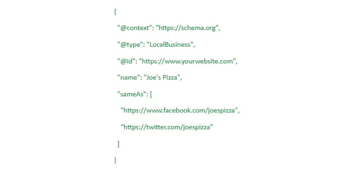 Advanced Schema Customization json code